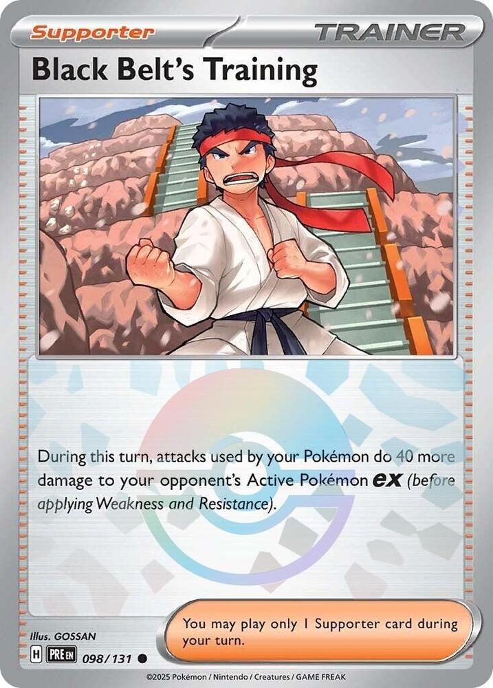 Black Belt's Training - 098/131 - Prismatic Evolutions (Poke Ball)