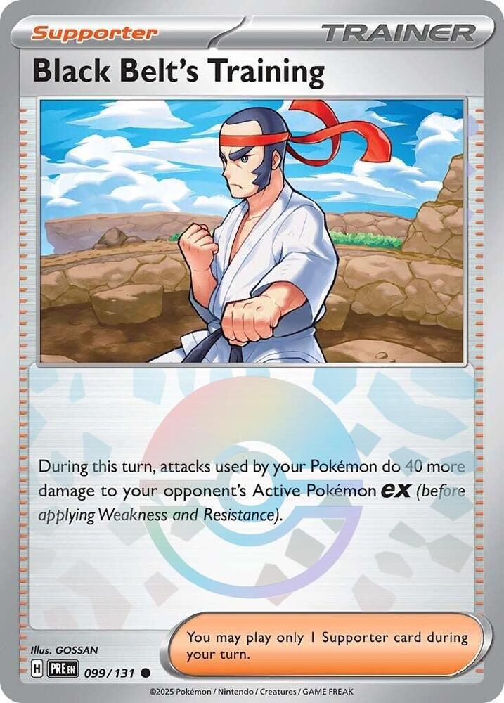 Black Belt's Training - 099/131 - Prismatic Evolutions (Poke Ball)