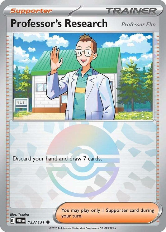 Professor's Research [Elm] (Poke Ball) - Prismatic Evolutions