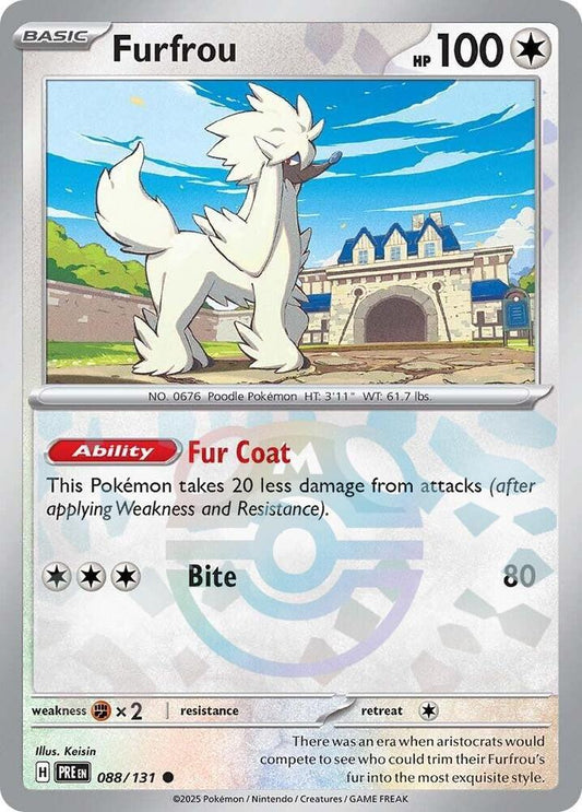 Furfrou (Master Ball Pattern) - SV: Prismatic Evolutions