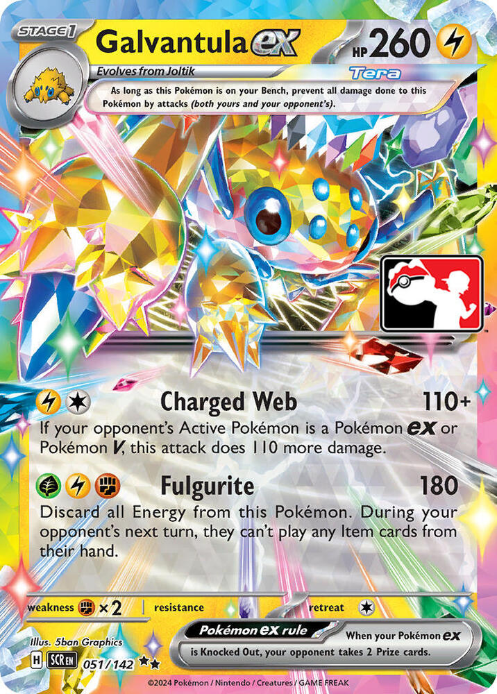 Galvantula ex - Prize Pack Series Cards