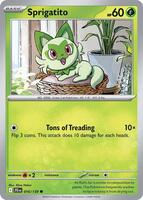 Sprigatito  - 016/159  - Journey Together (Reverse Holo)