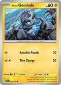 Alolan Geodude  - 044/159  - Journey Together (Reverse Holo)