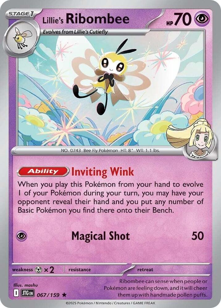 Lillie's Ribombee - 067/159 - SV09: Journey Together