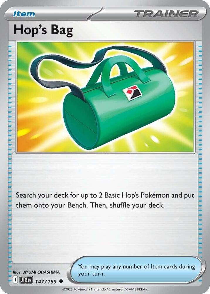Hop's Bag - 147/159 - SV09: Journey Together (Reverse Holo)