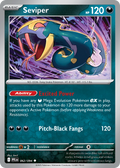 Seviper- 062/094 - Phantasmal Flames (Reverse Holo)
