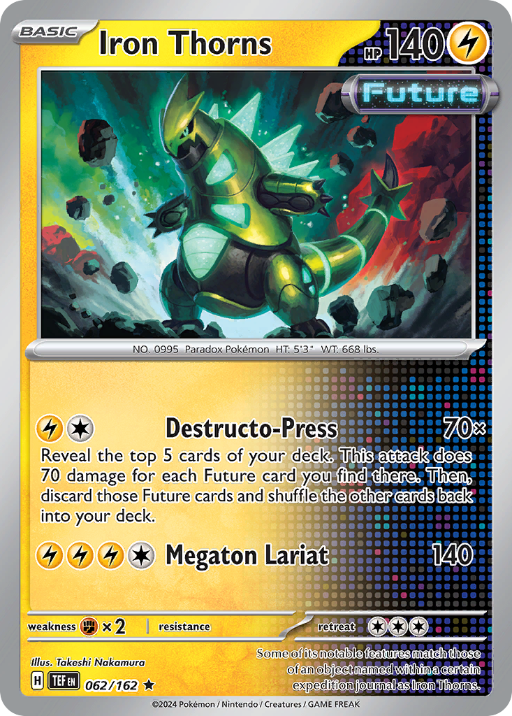 Iron Thorns - 062/162 - Temporal Forces (Holo)