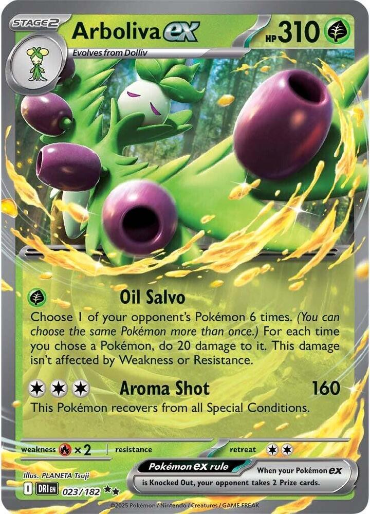 Arboliva ex - 023/182 - SV10: Destined Rivals