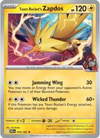 Team Rocket's Zapdos  - 070/182  - Destined Rivals (Holo)