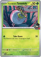 Team Rocket's Tarountula  - 019/182  - Destined Rivals (Reverse Holo)