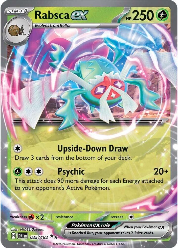 Rabsca ex - 025/182 - SV10: Destined Rivals