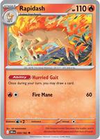 Rapidash  - 030/182  - Destined Rivals (Reverse Holo)