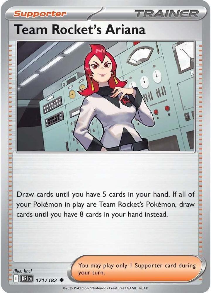 Team Rocket's Ariana - 171/182 - SV10: Destined Rivals