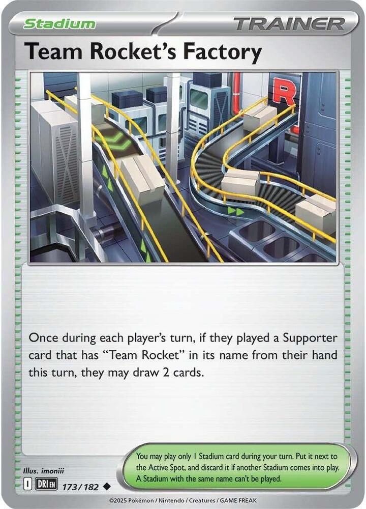 Team Rocket's Factory - 173/182 - SV10: Destined Rivals