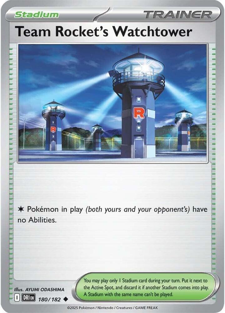 Team Rocket's Watchtower - 180/182 - SV10: Destined Rivals