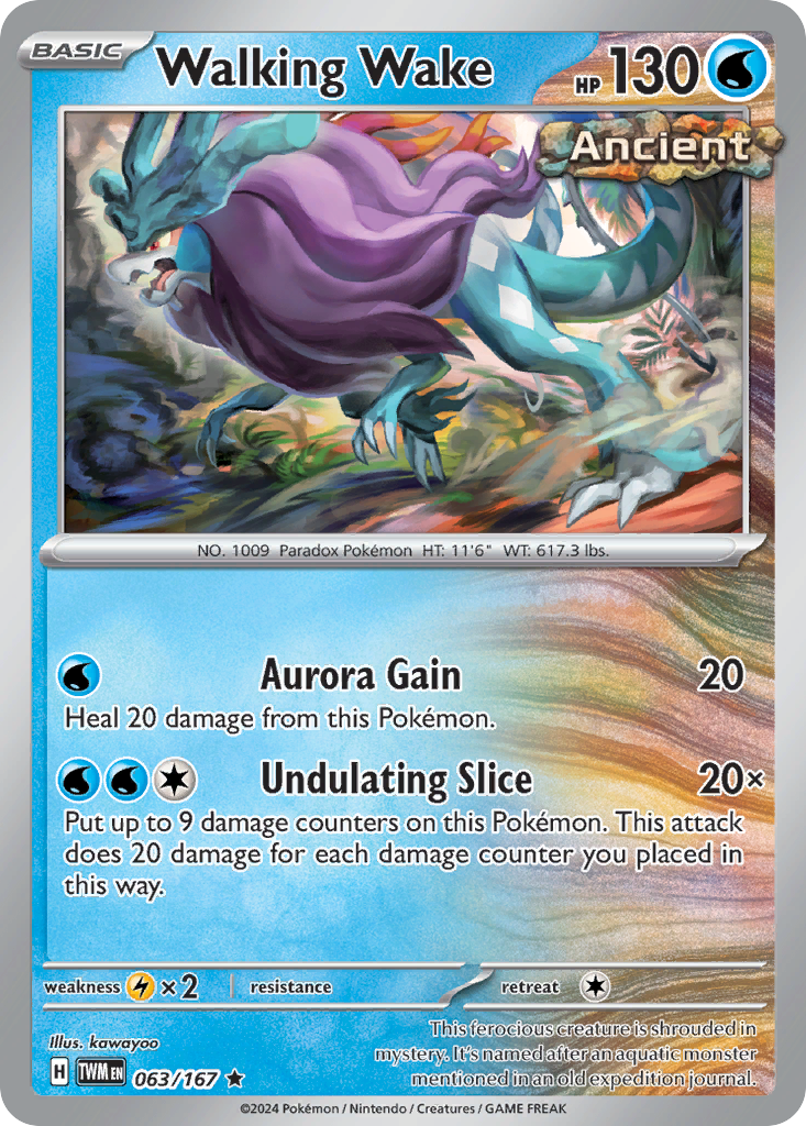 Walking Wake - 063/167 - Twilight Masquerade (Holo)