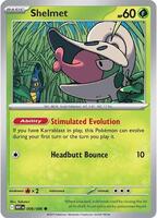 Shelmet  - 008/086  - White Flare (Reverse Holo)