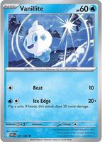 Vanillite  - 027/086  - White Flare (Reverse Holo)