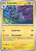 Zebstrika  - 032/086  - White Flare (Reverse Holo)