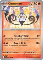 Chandelure  - 018/086  - White Flare (Reverse Holo)