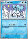 Cubchoo  - 025/086  - Black Bolt (Reverse Holo)