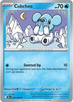 Cubchoo  - 025/086  - Black Bolt (Reverse Holo)