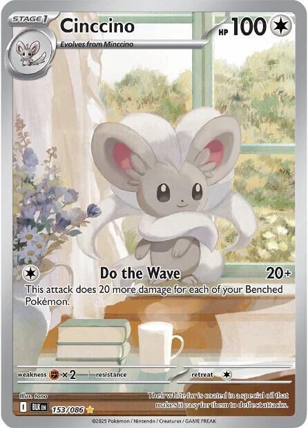 Cinccino - 153/086 - Black Bolt