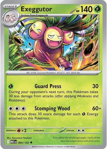 Exeggutor  - 005/132  - Mega Evolution (me01)