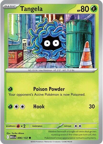 Tangela  - 006/132  - Mega Evolution