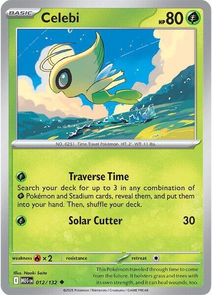 Celebi  - 012/132  - Mega Evolution