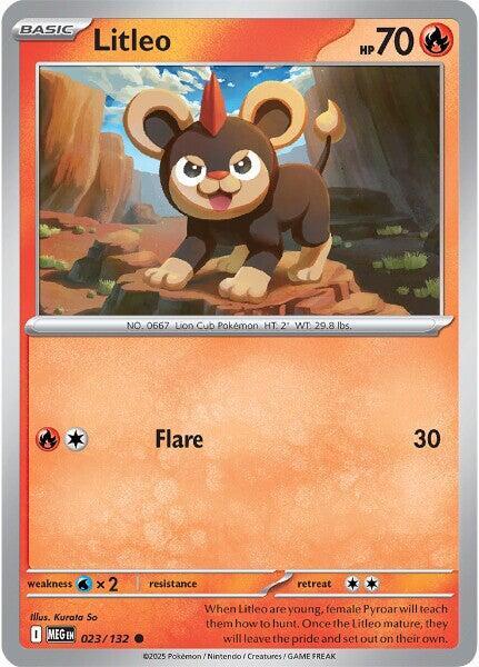 Litleo  - 023/132  - Mega Evolution