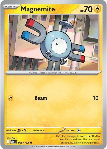 Magnemite  - 045/132  - Mega Evolution