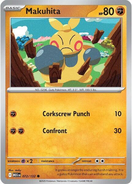 Makuhita  - 072/132  - Mega Evolution