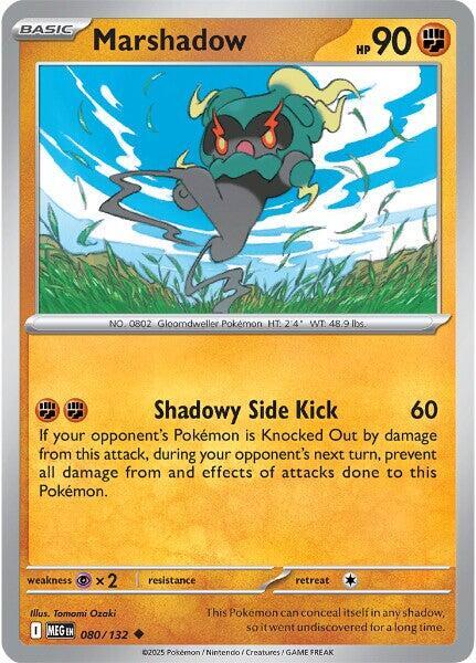 Marshadow  - 080/132  - Mega Evolution(Reverse Holo)