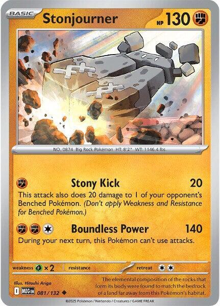 Stonjourner  - 081/132  - Mega Evolution
