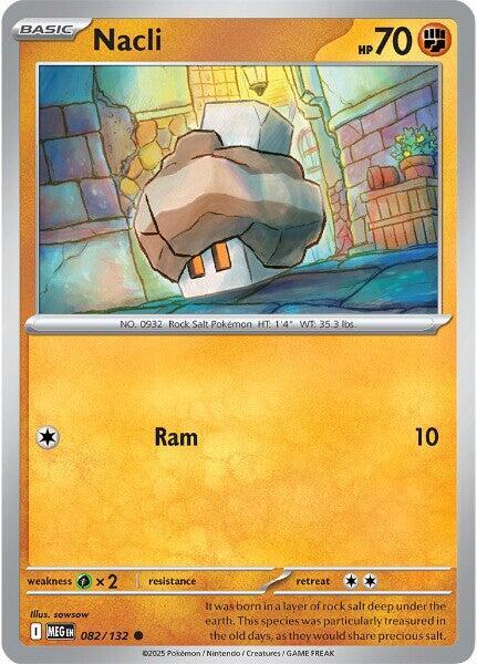 Nacli  - 082/132  - Mega Evolution