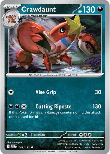 Crawdaunt  - 085/132  - Mega Evolution