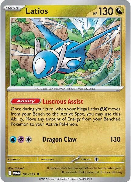 Latios  - 101/132  - Mega Evolution