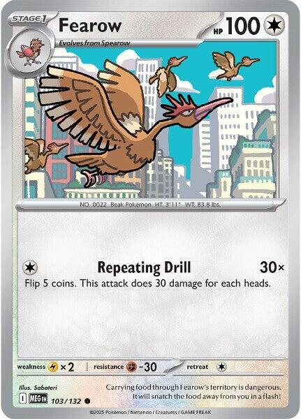 Fearow  - 103/132  - Mega Evolution