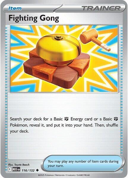Fighting Gong - 116/132 - ME01: Mega Evolution (Reverse Holo)