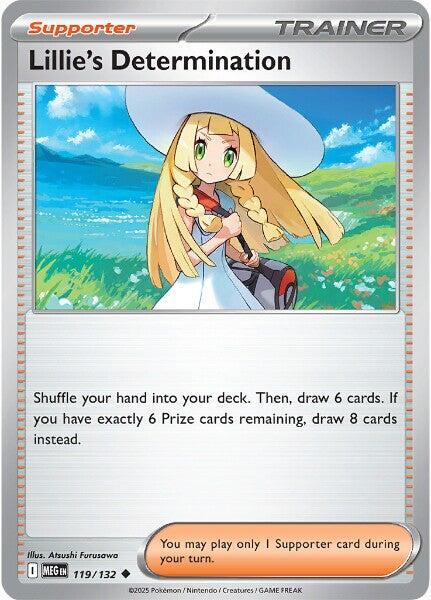 Lillie's Determination - 119/132 - ME01: Mega Evolution