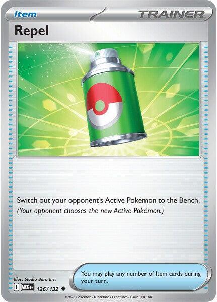 Repel - 126/132 - Mega Evolution (MEG)