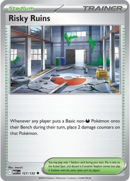 Risky Ruins  - 127/132  - Mega Evolution