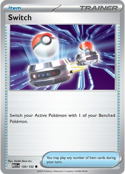 Switch  - 130/132  - Mega Evolution