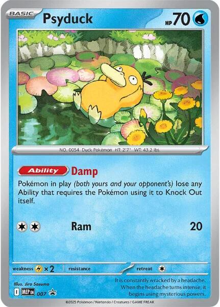 Psyduck - 007 - ME: Mega Evolution (Promo)