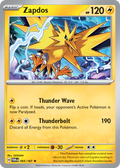 Zapdos - 065/167 - Twilight Masquerade (Reverse Holo)