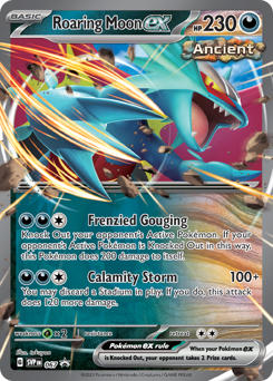 Roaring Moon ex - 067/215 - SV: Scarlet & Violet Black Star Promos (PR-SV)