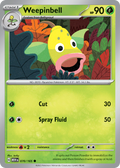 Weepinbell - 070/165 -SV: Scarlet & Violet 151 (MEW) (Reverse Holo)