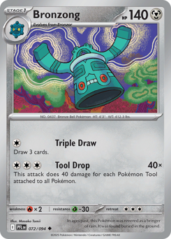 Bronzong - 072/094 - Phantasmal Flames (PFL)