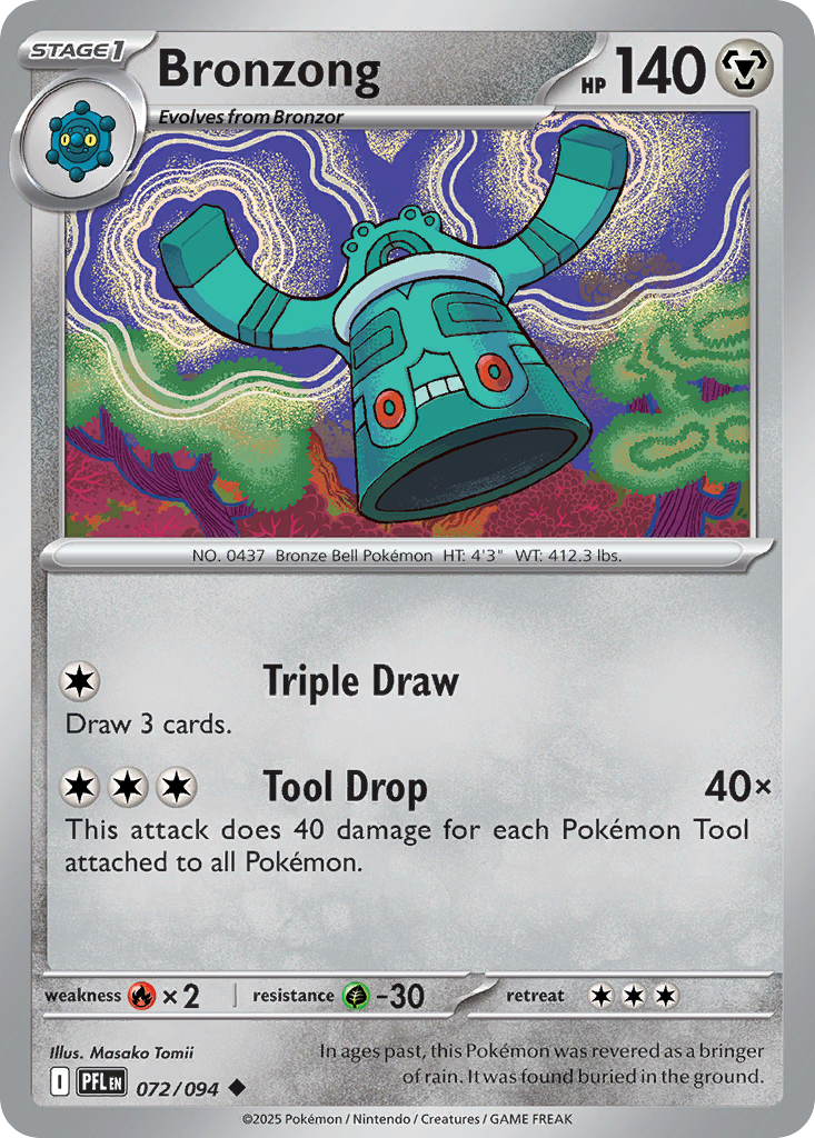 Bronzong - 072/094 - Phantasmal Flames (PFL)